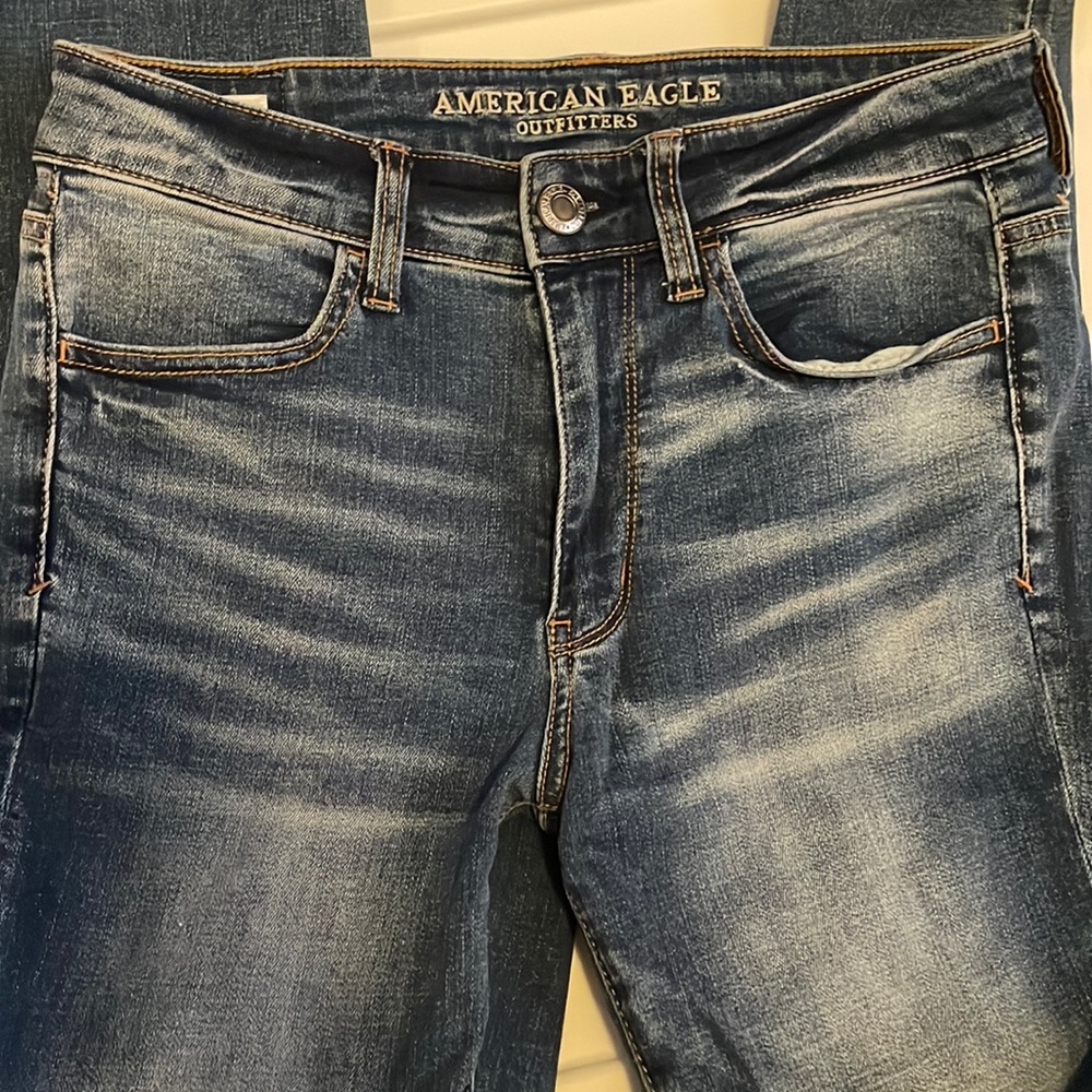 American eagle super stretch x hi rise jegging